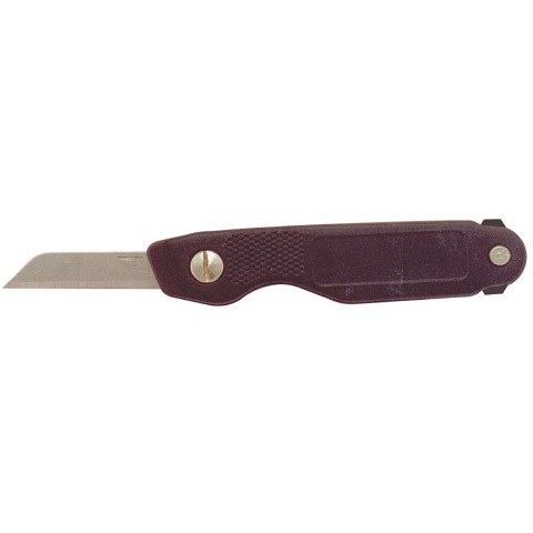 STERLING FOLDING POCKET KNIFE WITH SAFETY LOCK BLACK CARDED